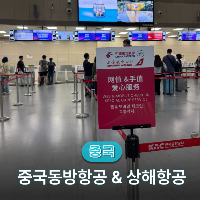 중국동방항공이랑 상해항공 사실 똑같아?! 상하이 탑승 후기
