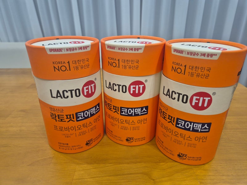 락토핏 코어맥스 vs 코어, 코어맥스 후기