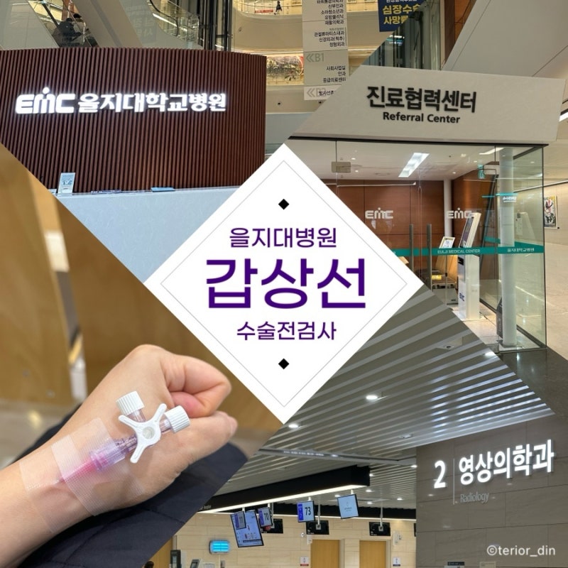 [갑상선암 극복일기] ② 의정부을지대병원 수술 전 초진 & 각종 검사 정보 & 입원 예약 (주차, ....
