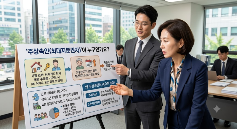 [상속세/양도세] 부모님께 상속받은 아파트 공동명의 매각할 때, 형제별 양도소득세는 얼마....