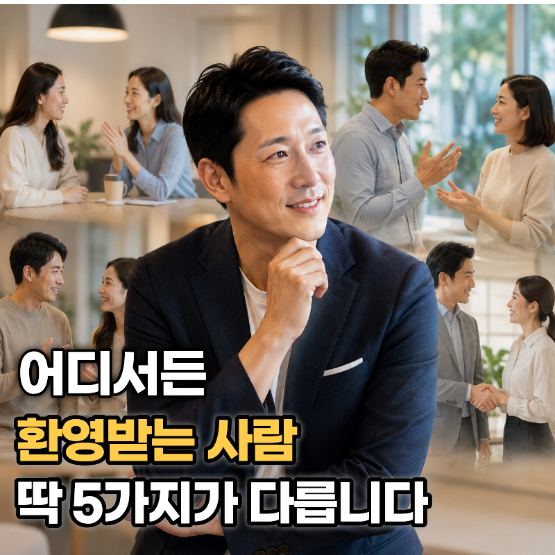 한석준 아나운서 "어디서든 환영받는 사람은 '말'보다 이것이 달랐습니다"