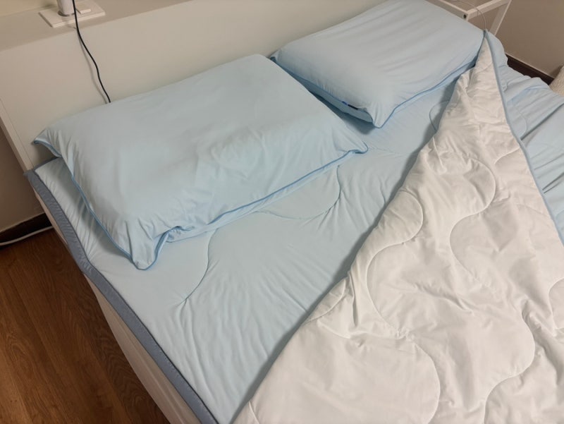 누잠 냉감이불 내돈내산 후기 ️ 세트로 사용해 본 솔직 리뷰