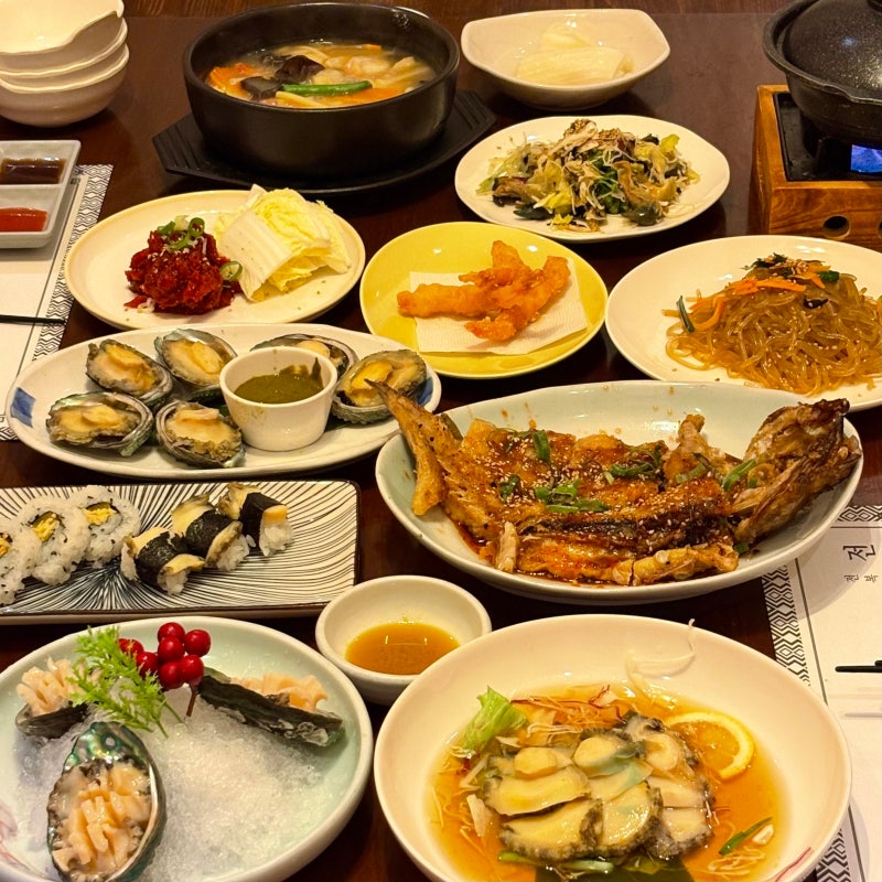 인천 한정식 맛집 전복촌 구월동 보양식 룸식당 추천