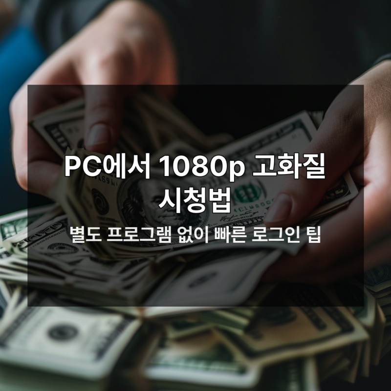 쿠팡플레이 고화질 시청 3가지 필수 설정법 공개