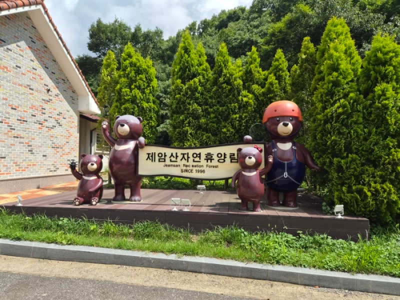 2026년 여름휴가 ㅡ 제암산 자연휴양림 (곰썰매)