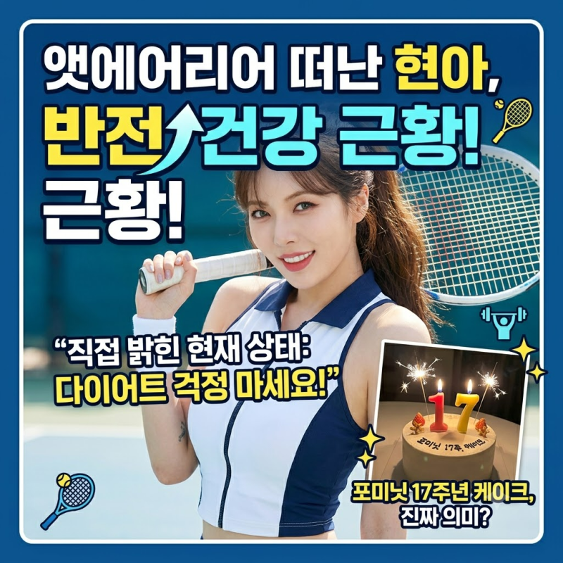 현아 근황, 소속사 떠난 뒤 포착된 신호
