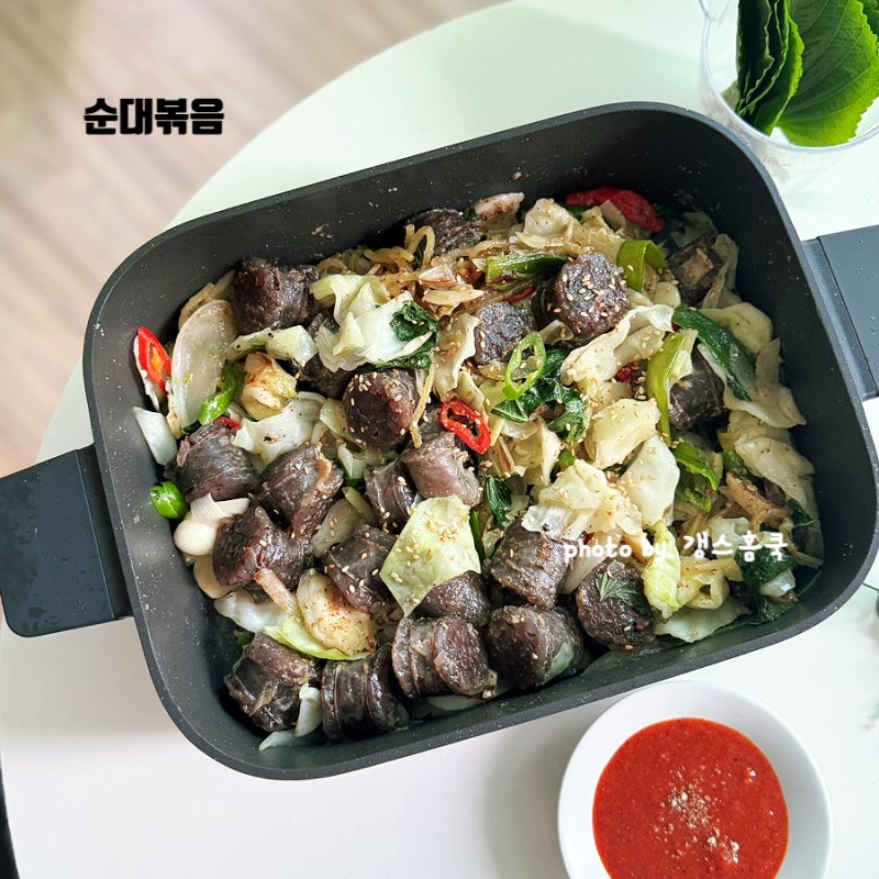 신림동 갈 필요없는! 순대볶음 레시피 백종원 백순대볶음 양념장 비법! 순대야채볶음 만들기