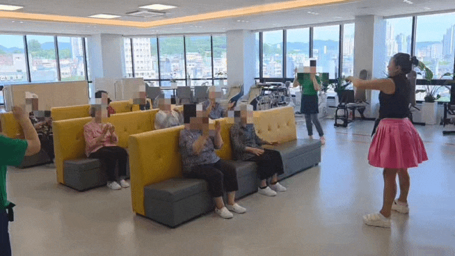 [광주 남구] 늘봄케어주간보호센터 수업 광주 시니어 체육강사 실버 레크레이션