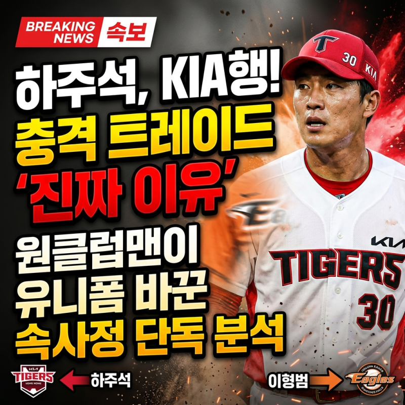하주석 트레이드, KIA가 움직인 진짜 이유