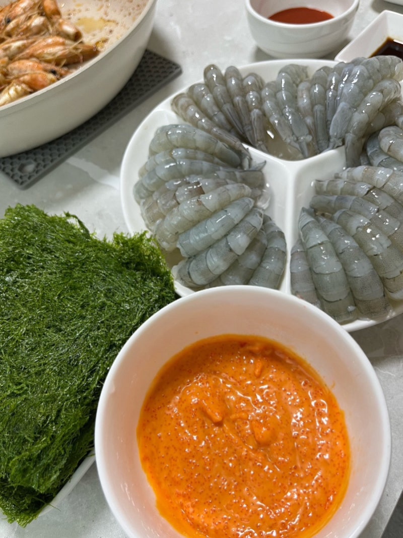 내돈내산 "통수산" 생새우회 솔직 후기 | 활새우 1kg 택배로 집에서 실컷 즐기기