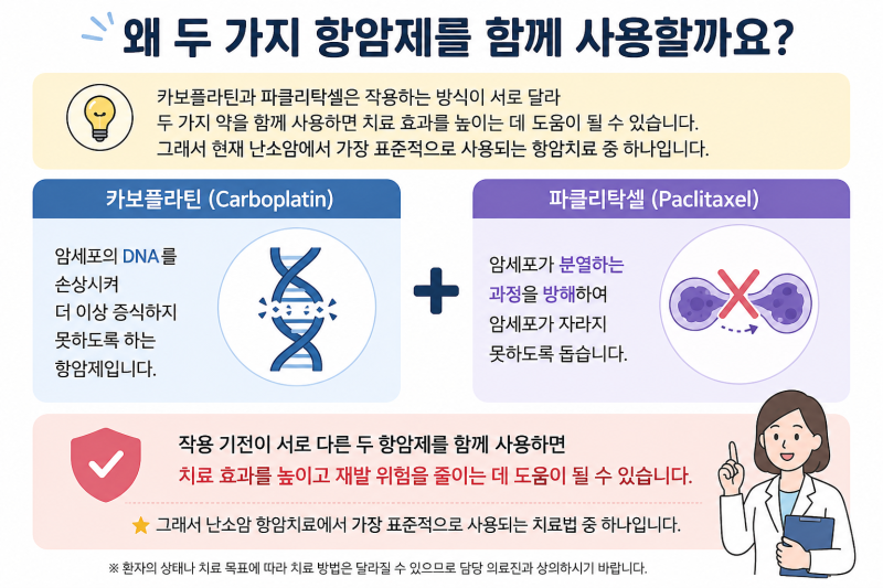 난소암 TC 항암이란? 가장 많이 사용하는 항암치료 알아보기
