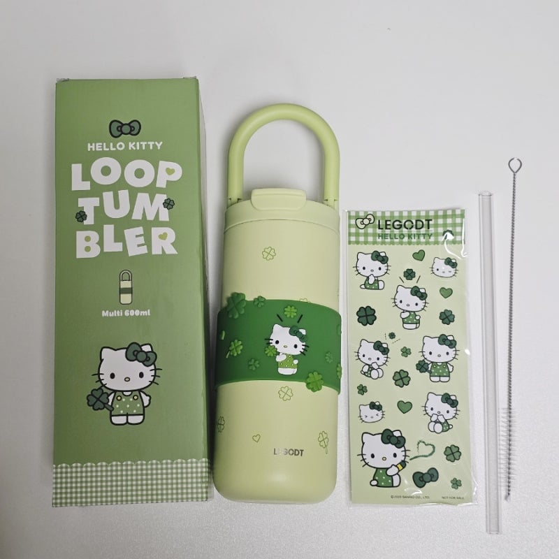 레고트 헬로키티 텀블러 600ml 그린 리뷰