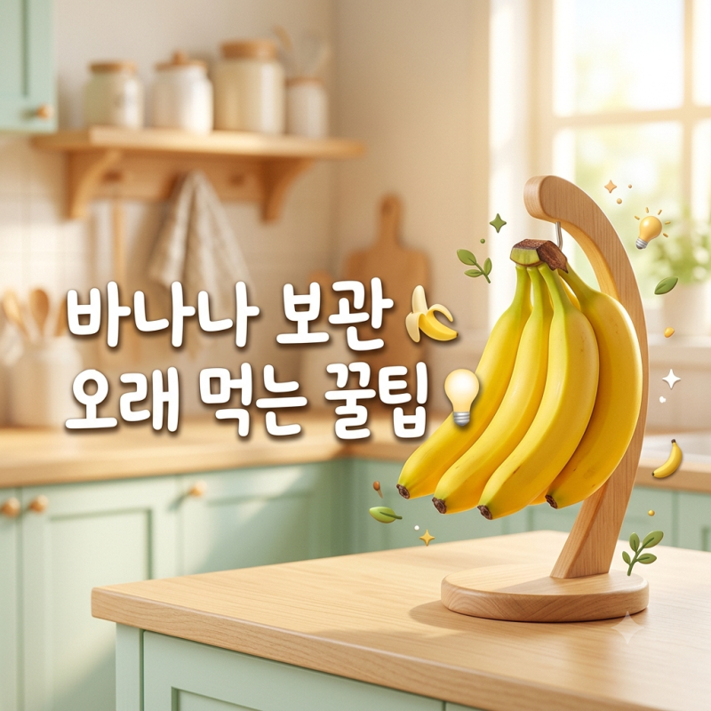 바나나 보관, 냉장 보관과 냉동 보관으로 오래 보관하는 법 총정리