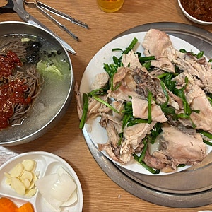 약수역 이북식찜닭 맛집 약수동 춘천막국수 (말복 음식 추천!)