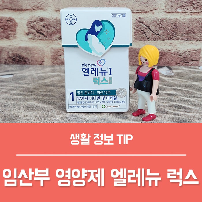 임산부비타민D 권장량, 임신준비 임산부 영양제 엘레뉴 럭스 후기