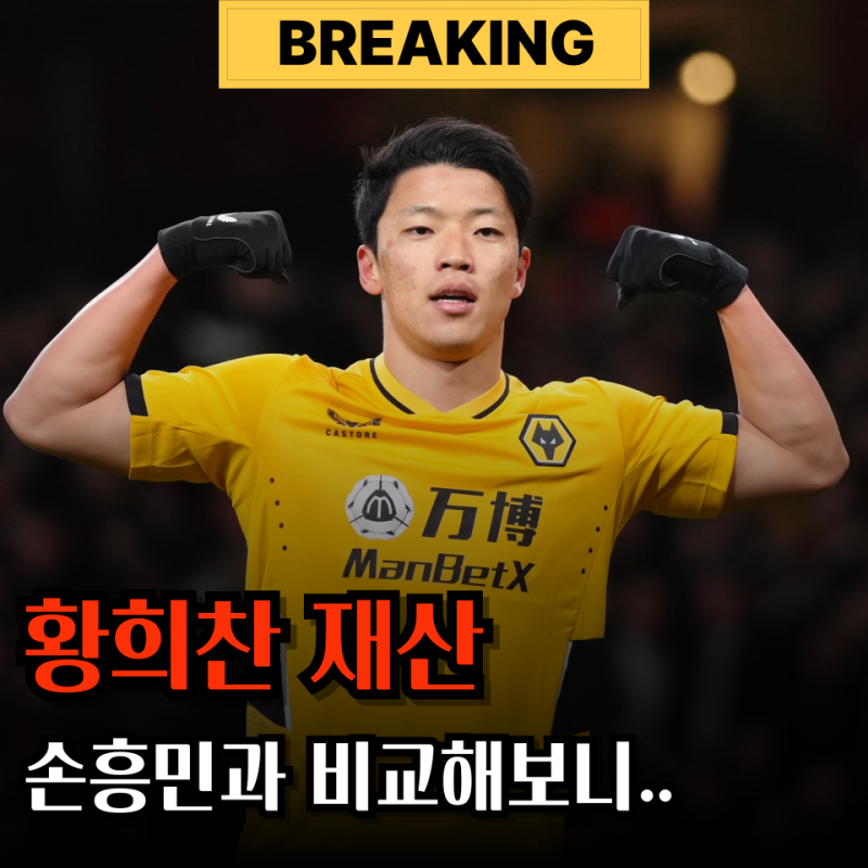 "야 여진구" 강등된 울버햄튼 황희찬 연봉이면 재산은 "같은 고향" 손흥민과 비슷할까?