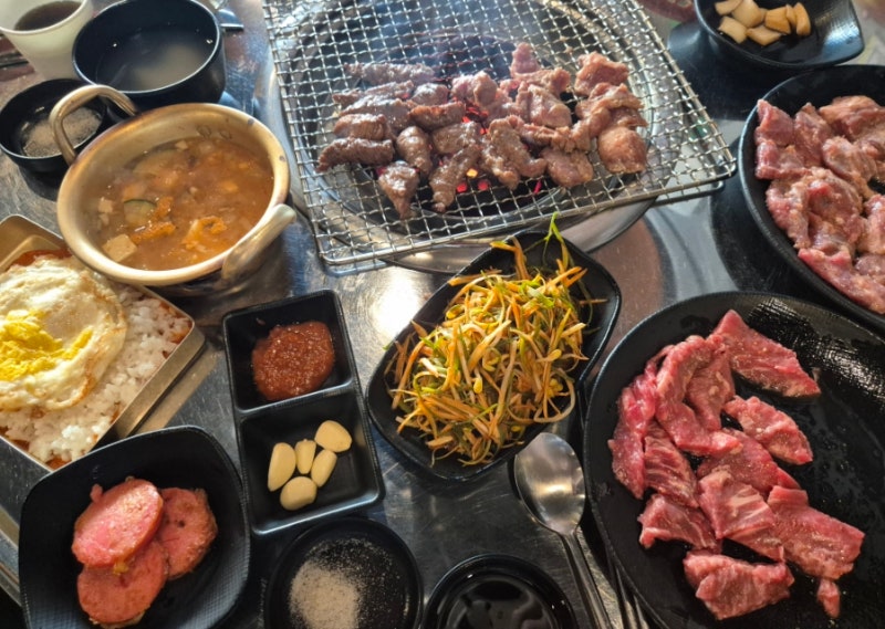 수원 성균관대역 맛집 율전동 고기집 연탄길 갈매기살