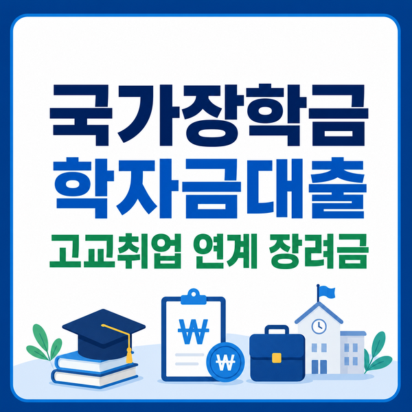 청년 지원정책, 국가장학금 학자금대출 고교취업 연계 장려금 500만원 신청일정