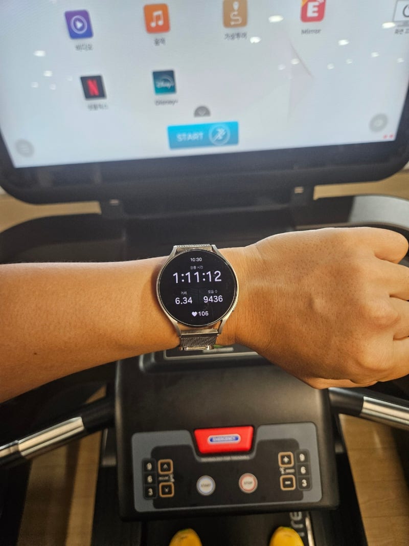 삼성 갤럭시워치 gps 수신 불량, 러닝 페이스 오류, 지도 고장 해결 방법