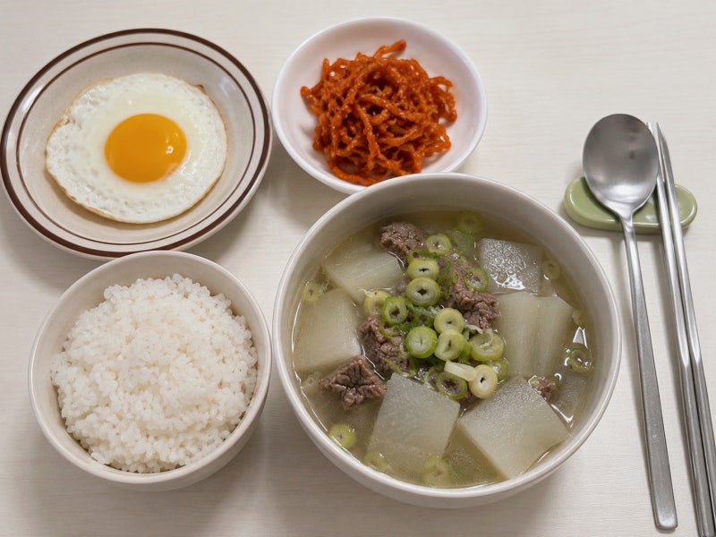 소고기무국 끓이는 법 맑고 시원한 소고기뭇국 황금레시피
