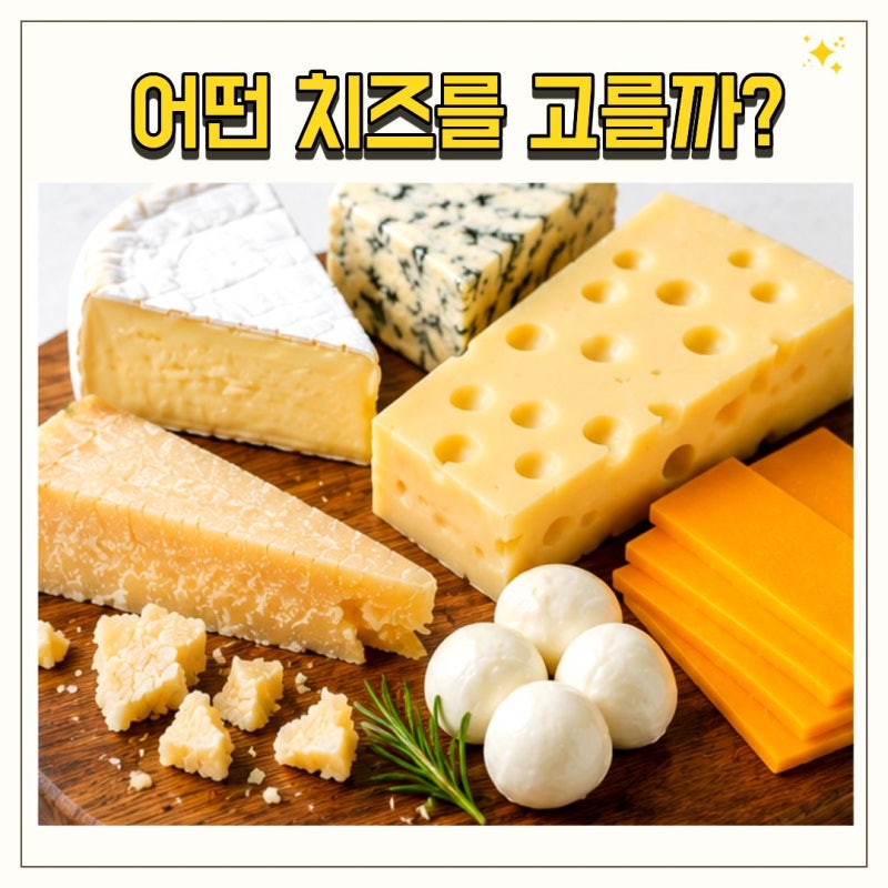 치즈종류 어떤 차이가 있을까 서브웨이 치즈까지 알아보기
