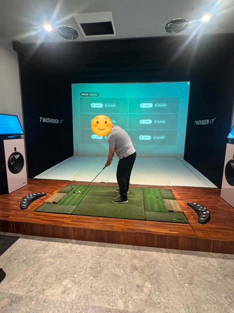[스크린]'골프존파크 신길 블랙점' 좌타 연결방 추천! 후기 ⛳️