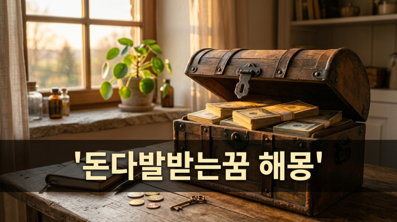 돈다발 받는 꿈 해몽 재물운 급상승하는 대박 길몽 정리^^