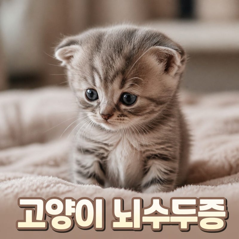고양이 뇌수두증 증상, 멍하니 벽을 보거나 비틀거린다면 의심!