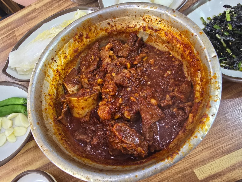 대구 동인동찜갈비 골목 원조의 맛 유진찜갈비