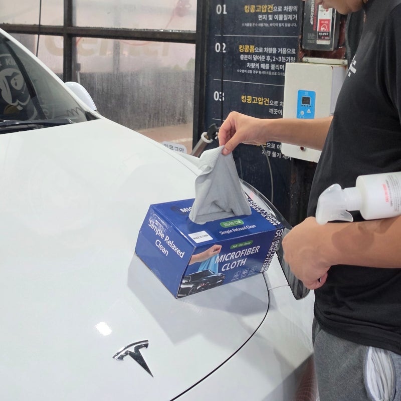 일회용 세차타월 레브리, 가족과 함께하는 주말을 위한 세차 필수품