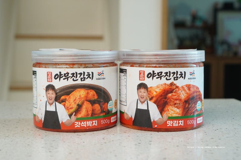 간편하게 먹는 국내산 캔김치 정준하야무진김치