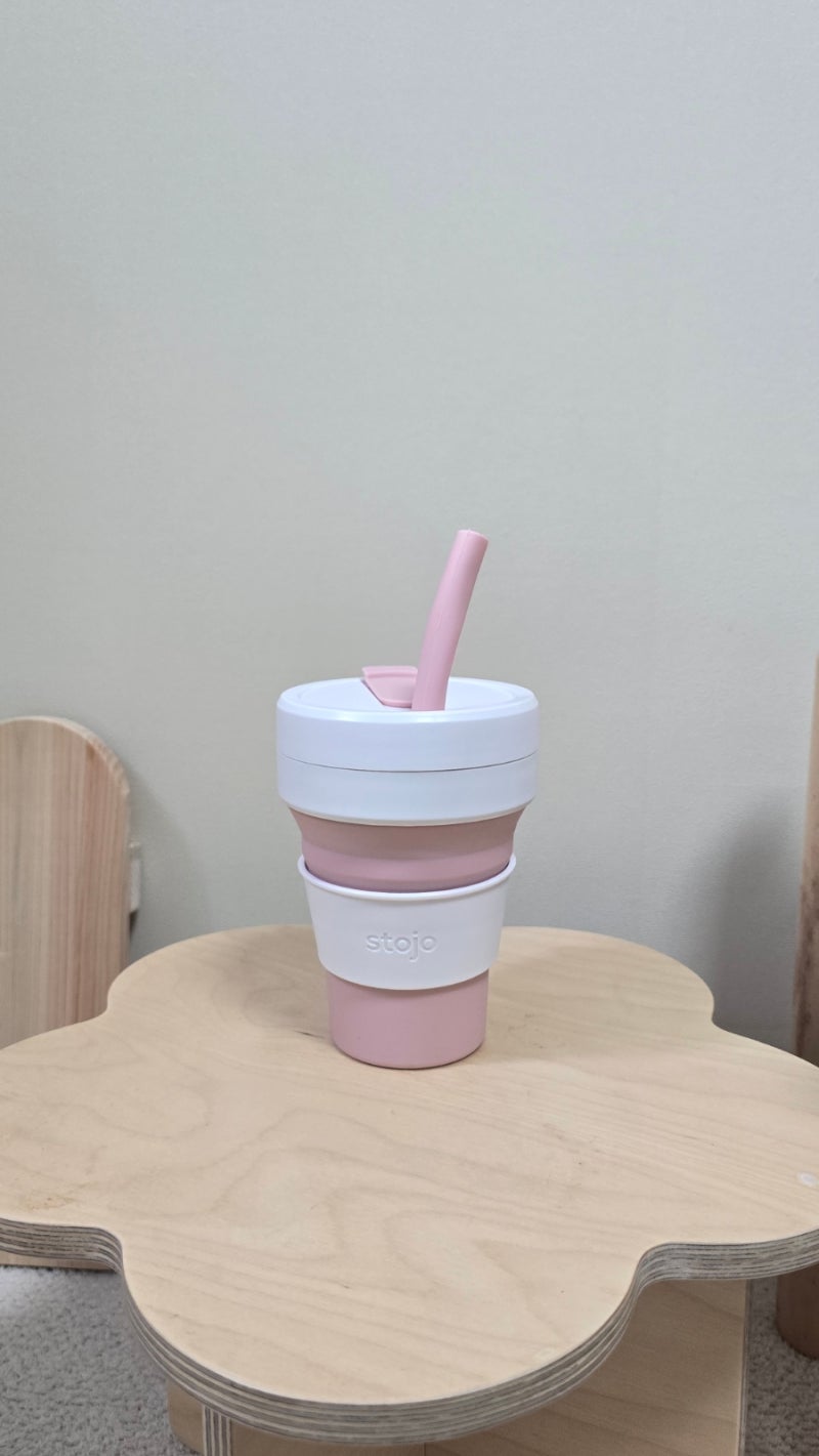 휴대용이라 너무편한 접이식 실리콘 텀블러, 예쁜 스토조 텀블러