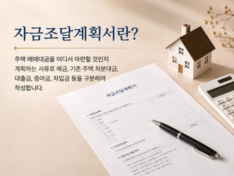 자금조달계획서 한 끝 차이로 국세청 세무조사 받는다? (작성법 완벽 정리)