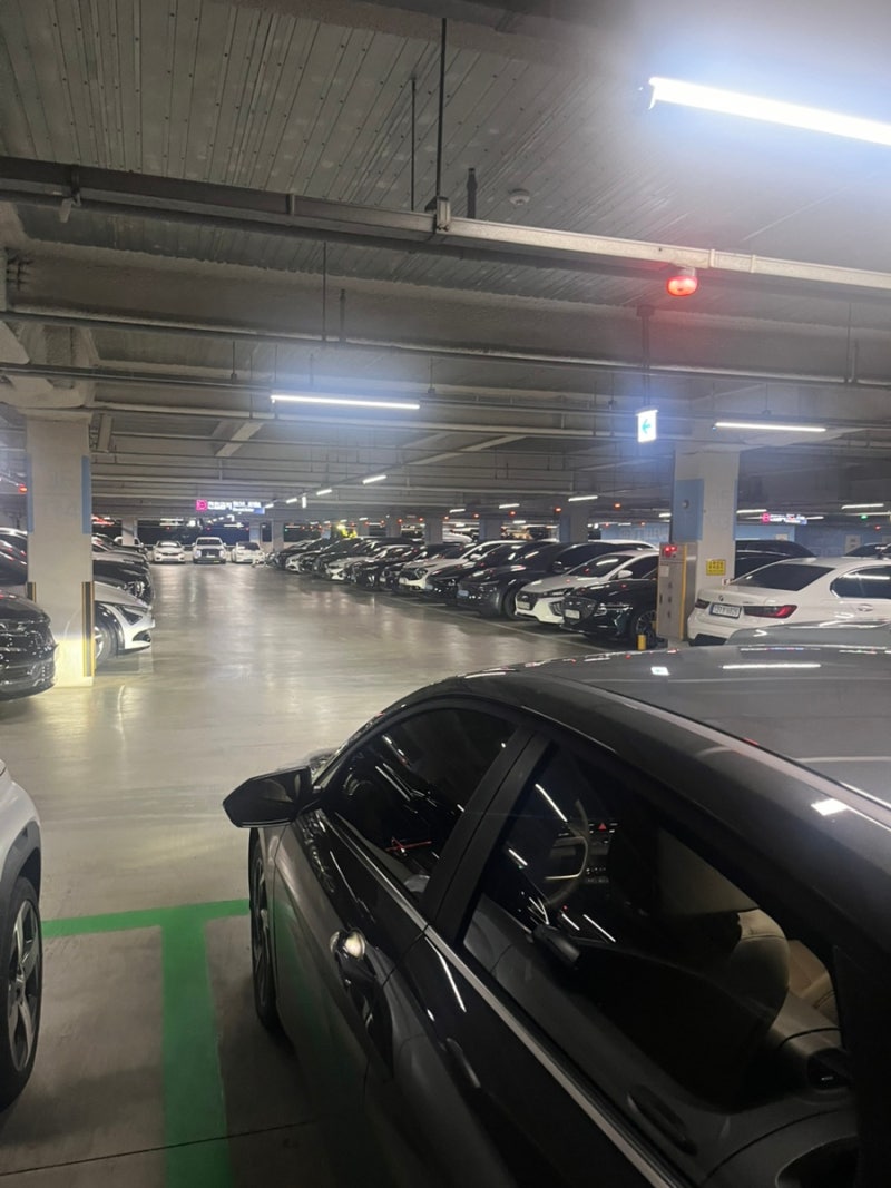 [인천공항 1터미널 P1 주차타워] 장기주차 평일 새벽 방문 후기, 공항 터미널 넘어가는법