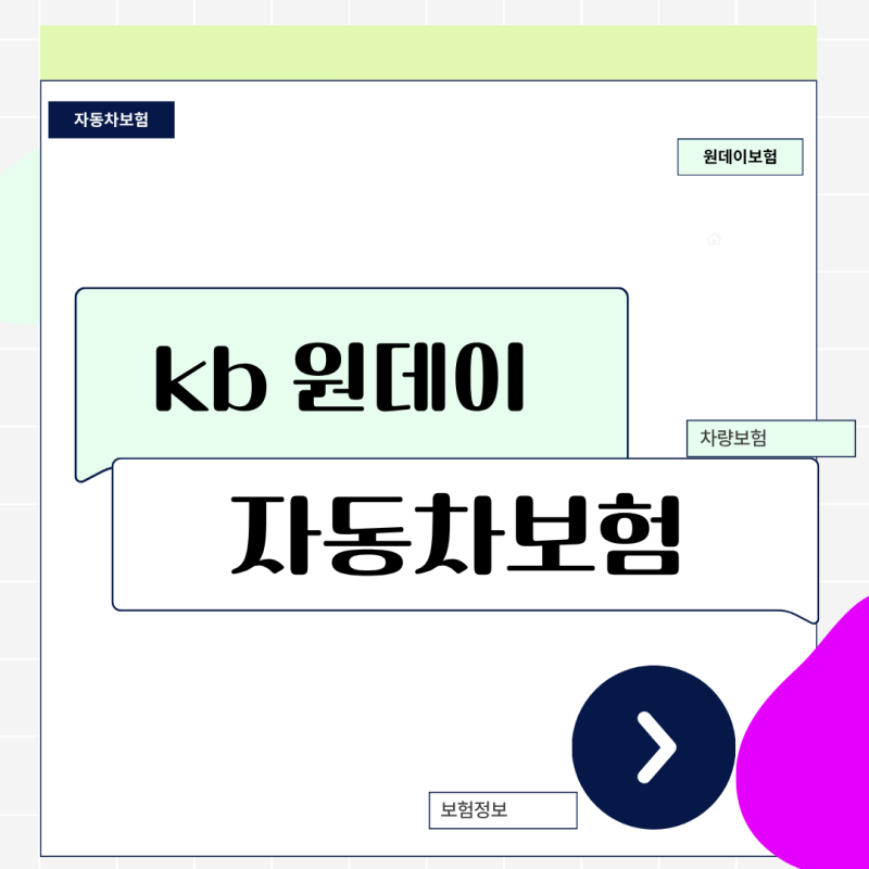 남의 차 몰다 낭패 피하는 법! KB 원데이 자동차보험 당일 신청 꿀팁
