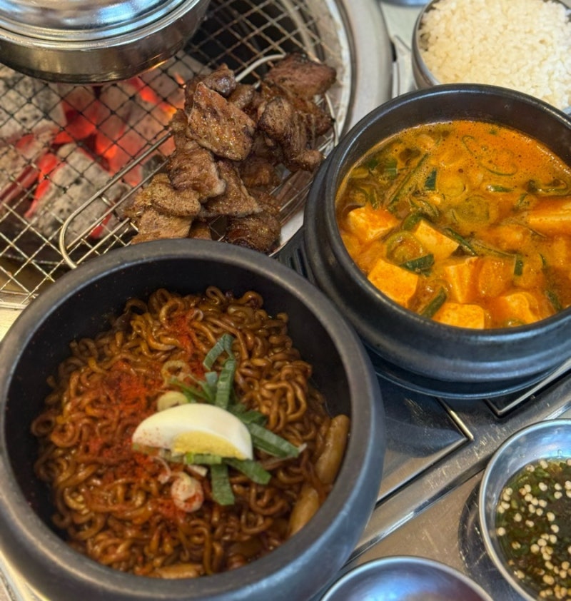 양정역 갈비 맛집 지리산 꿀통갈비 부산 일요일 점심 추천