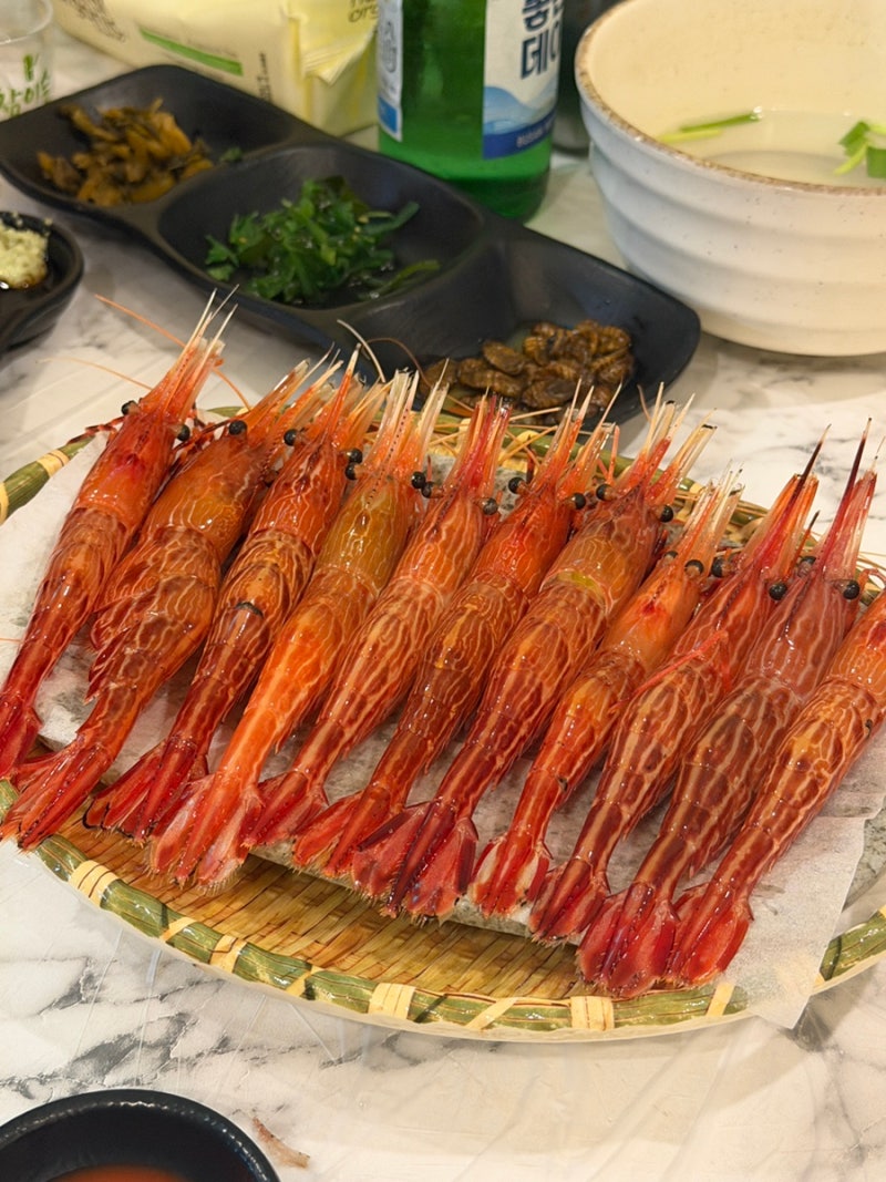 [부산맛집/동래맛집] 동래역 알 꽉찬 꽃새우회 맛집 내돈내산 "독도꽃새우"