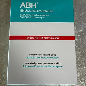 정진호이벡트 ABH+ 스누큐어 트러블 키트 얼굴 트러블 화장품
