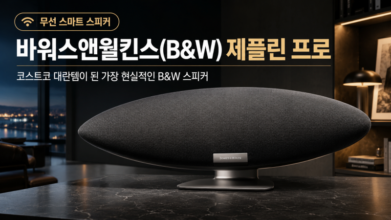 바워스앤윌킨스 제플린 프로, 코스트코 대란템이 된 가장 현실적인 B&W 스피커