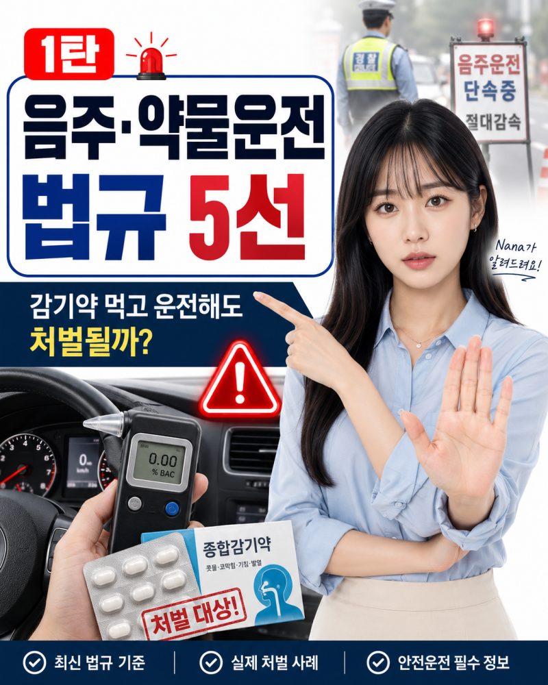 감기약 먹고 운전해도 처벌될까