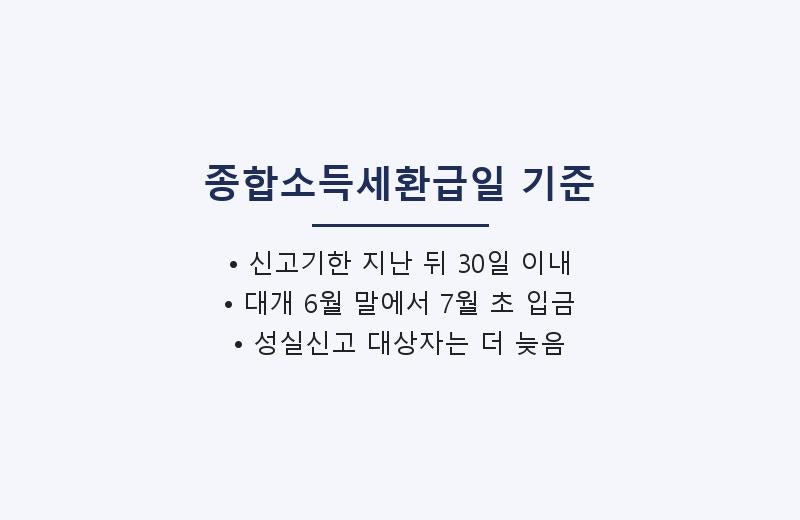 종합소득세환급일 지났는데 미입금 종합소득세환급금조회와 소득세계산법 확인