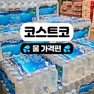 [용인 코스트코 공세점] 커클랜드 생수 가격 총정리! 2L·500mL 비교 후기