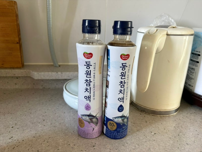 참치액 추천 요리할 때 맛 제대로 내주는 동원 참치액 진, 순 차이