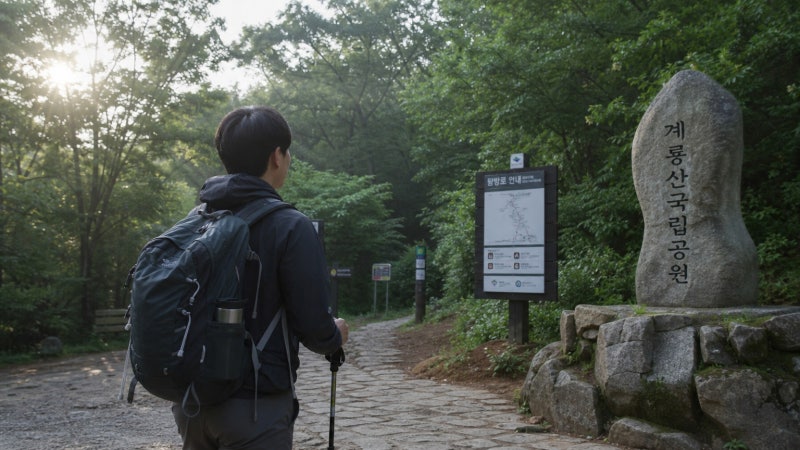 공주 계룡산 등산코스 추천! 동학사에서 남매탑, 관음봉까지 초보자 팁
