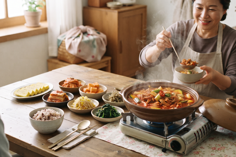 애호박찌개 레시피 | 돼지고기 넣고 얼큰하게 끓이는 광주식 집밥