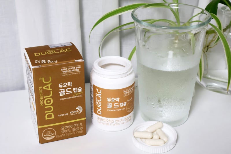 생존력강한유산균 추천 듀오락 골드 캡슐 섭취 후기