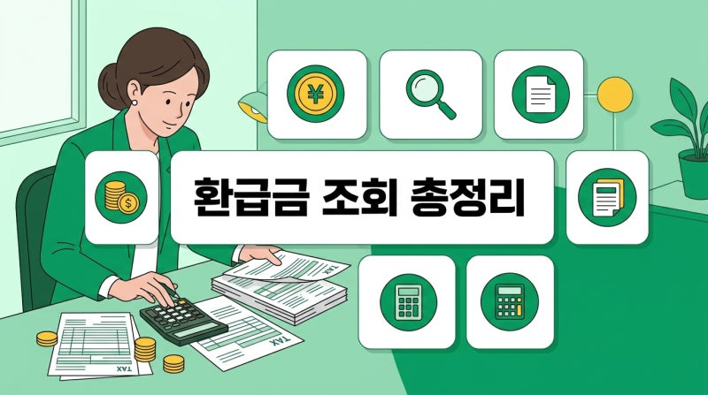 종합소득세 환급금 조회 방법 총정리, 소멸시효 지나기 전에 꼭 확인하세요