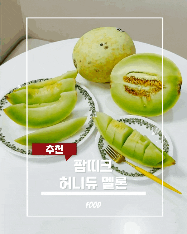 팜띠크 고당도 허니듀 멜론 4.4kg 후기｜후숙·자르는 법·보관법까지 담은 과일선물세트
