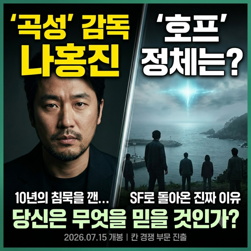 나홍진 감독, 10년 뒤 ‘호프’를 꺼낸 이유