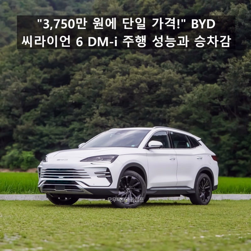 "3,750만 원에 이런 하이브리드가?" BYD 씨라이언 6 DM-i 직접 900km 타보고 느낀 주행후기